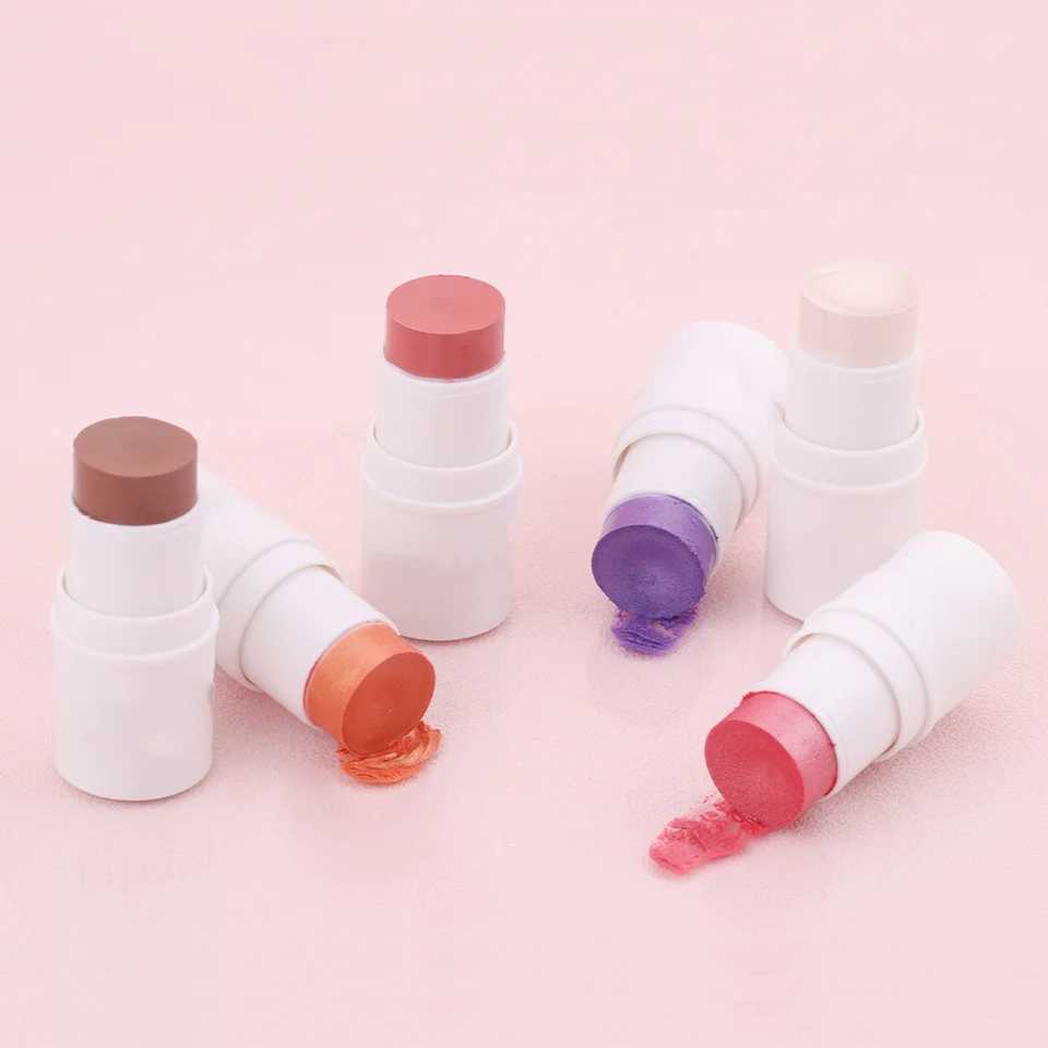 6-color lazy high-gloss repairing red rouge lescent b cream b stick monochrome matte bW250220