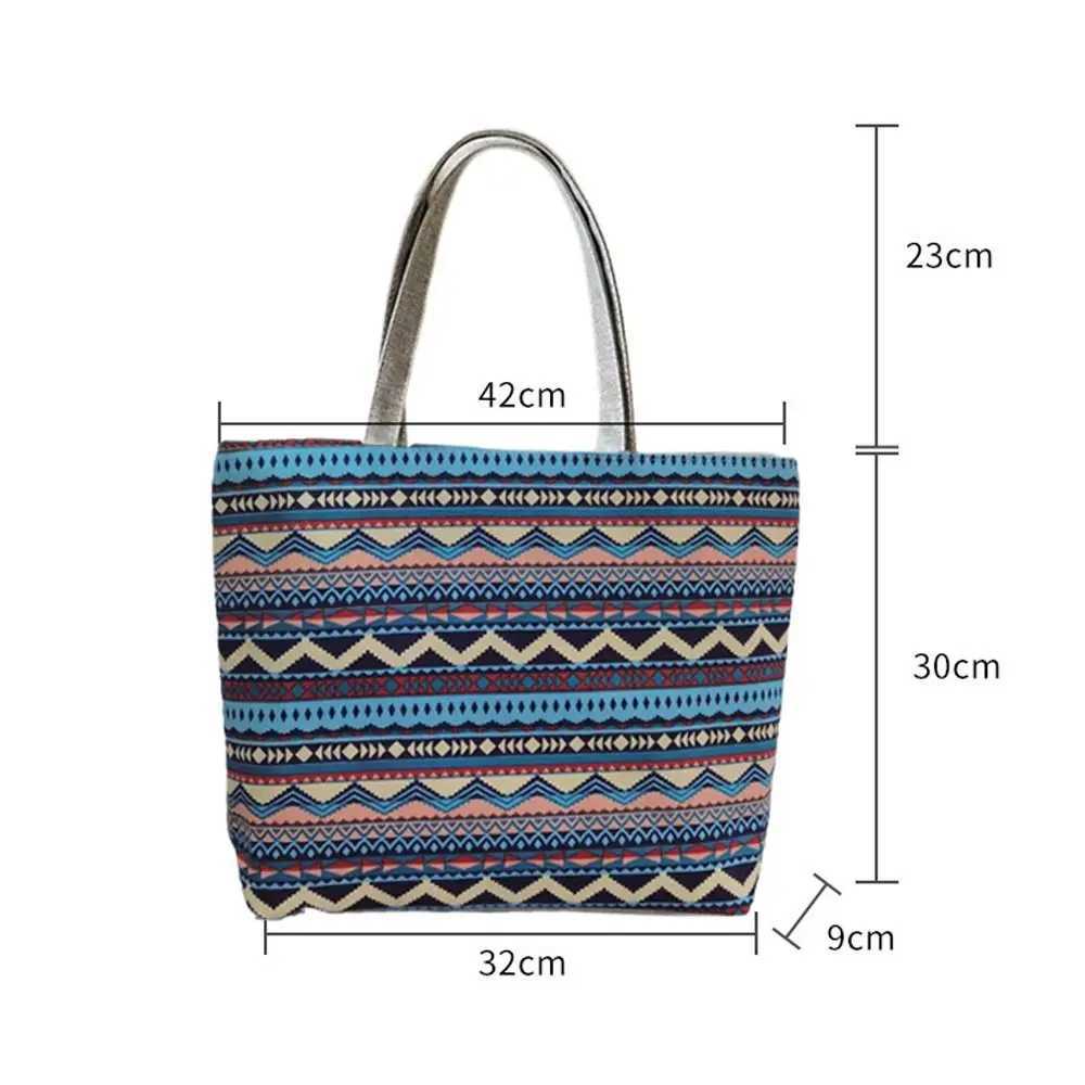 Home>Products>Canvas Handbags>Casual Large Size National Style Handbags Z250219
