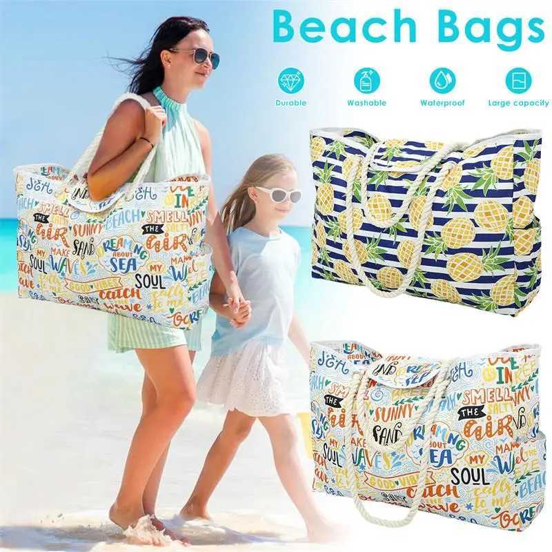 Large size waterproof beach bag outdoor travel pool bag womens handbag Z250219