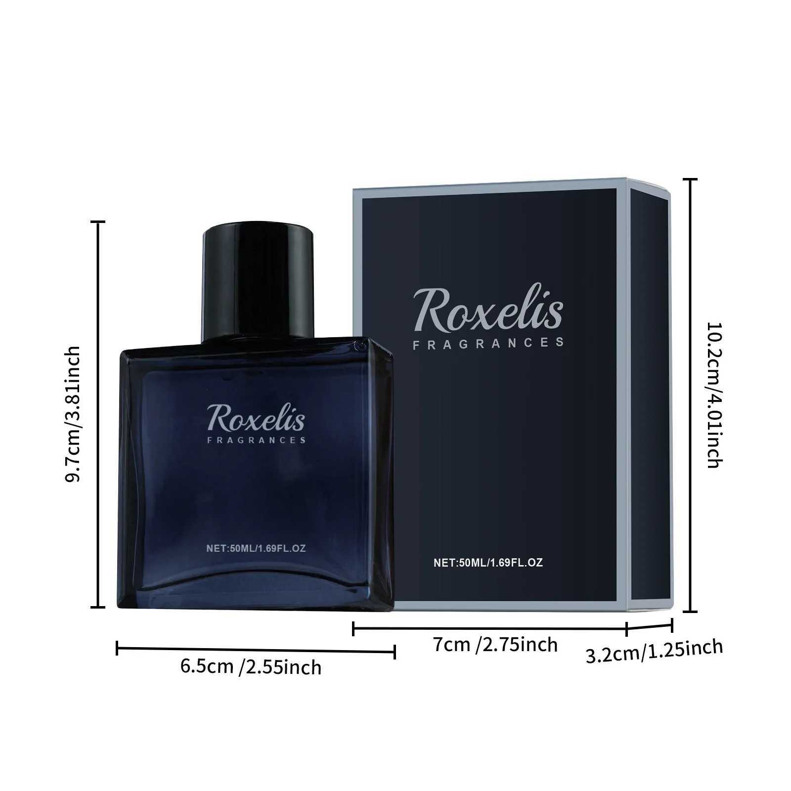 Roxelis 50ml Glamour Men Perfume Spray Light Fragrance Fresh Romantic Pheromone Dating Atmosphere Charming Flirting PerfumeXJ250220