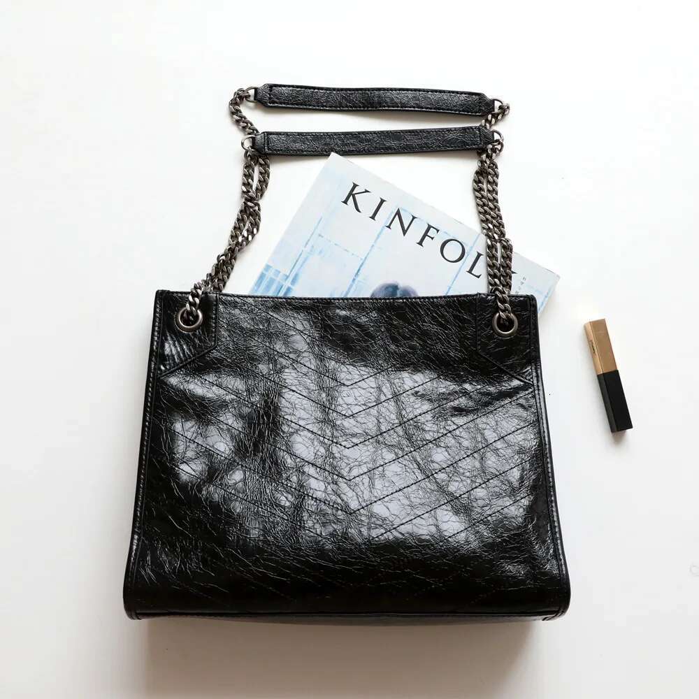 2023 Large Capacity Women Genuine Leather Shoulder Designer Texture Female Handbags High Quality Fashion Bucket Bag