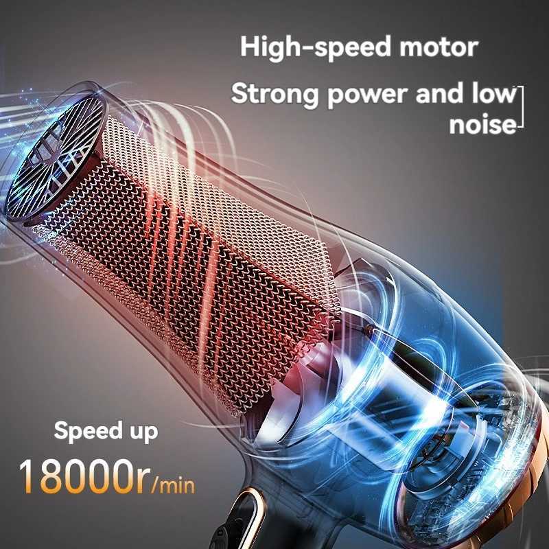 2300W high-power hair dryer home hair salon hair dryer high wind power cold and hot wind hair dryer W250220