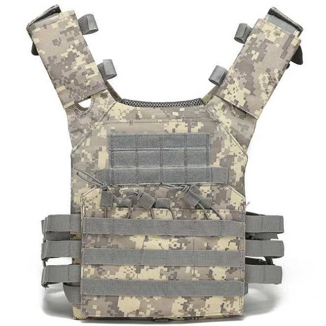 Tactical Body Armor JPC Vest Molle Plate Carrier Security Vest Outdoor CS Game Paintball Hunting Airsoft Vest Military EquipmentXJ250219