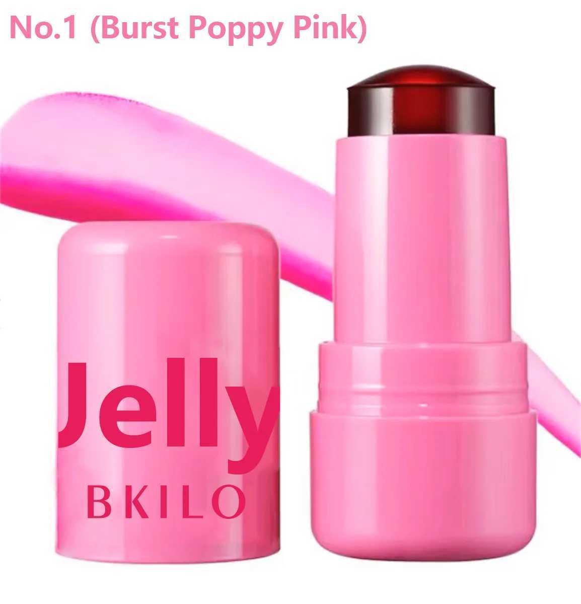 Jelly Cheek B Cheek Lip Tint Long Lasting Moisturized Berry Sticker Lip Gloss 4 Colors Facial Contour Rouge MakeupW250220