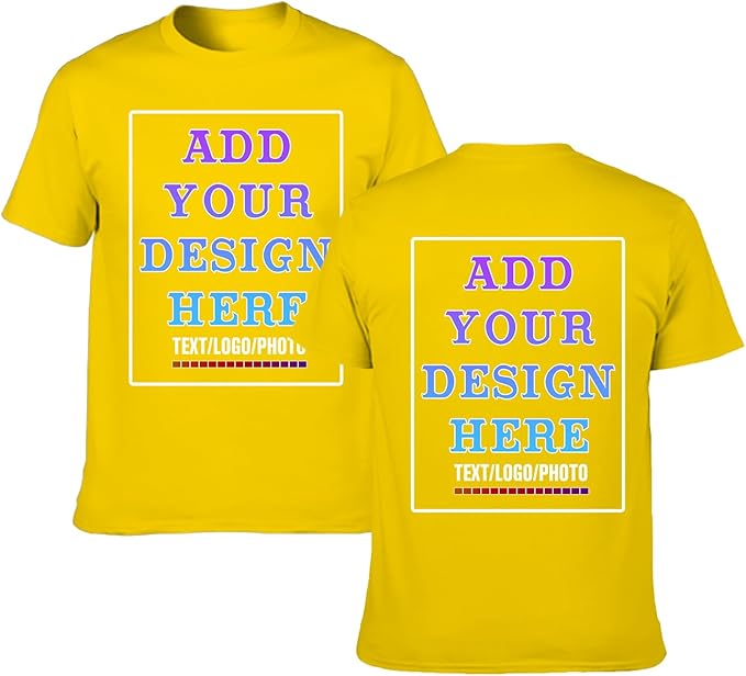 Custom Shirt Personalized T-Shirt Design Your Own Personalized Shirts