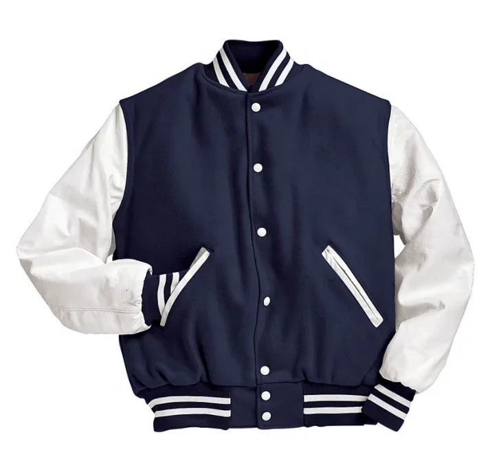 Usa American Tv Movies Teen Wolf Classical Fashion Baseball Jacket Polyester Motorcycle Jacket Coat Men Winter Tops 250219