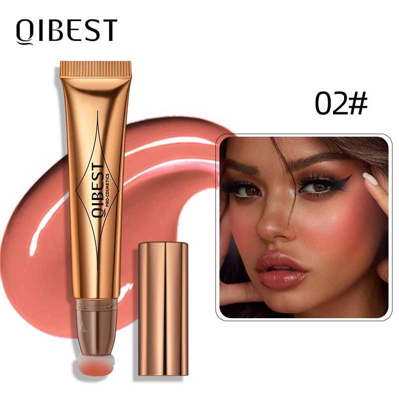 QIBEST Liquid B with cushion applicator natural appearance cheeks Tint B Dewy Finish Ber facial lotion makeupW250220