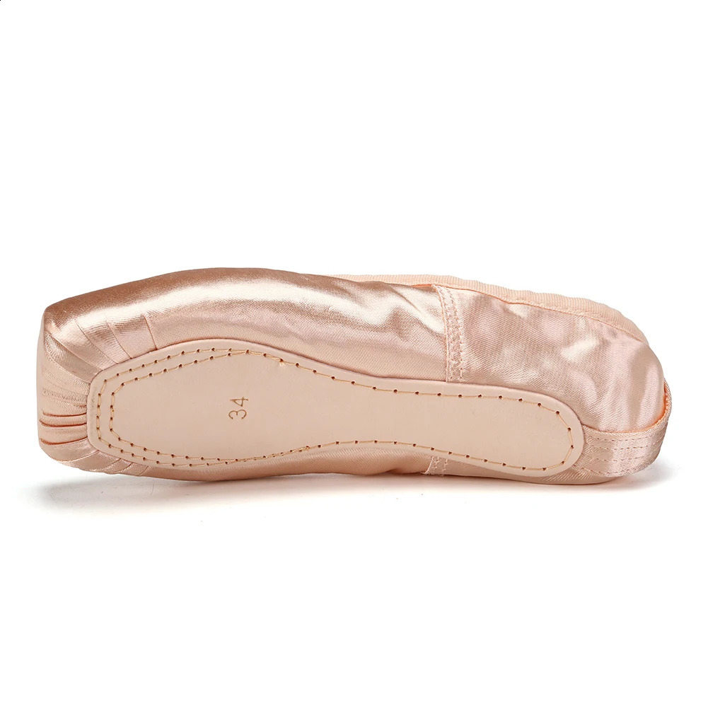 Child And Adult Ballet Dance Shoes Girls Ballet Pointe Shoes Professional With Ribbons Shoes Series Classic Woman Ballet Shoes 251023ww