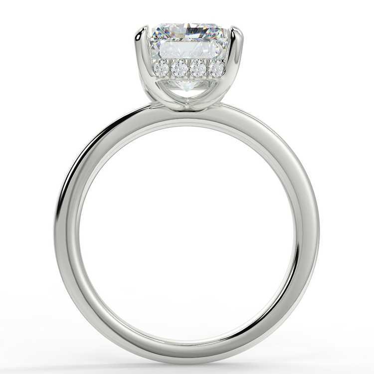 Moissanite Latest Rings 18 Karat Gold Ring 2 Gram Gold Ring for Women