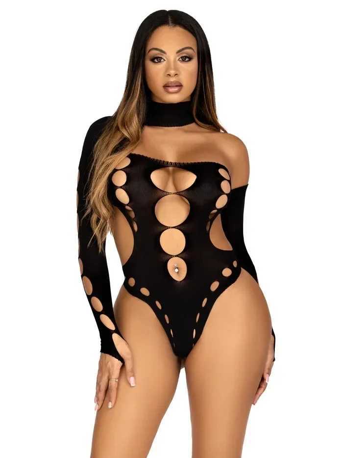 Sexy Babydoll Nightgown Suits Women Crochet Lingerie Pornographic Sex Adult Bodysuit Products Sleepwear Bikini Swimsuit+Hot Pants W250220