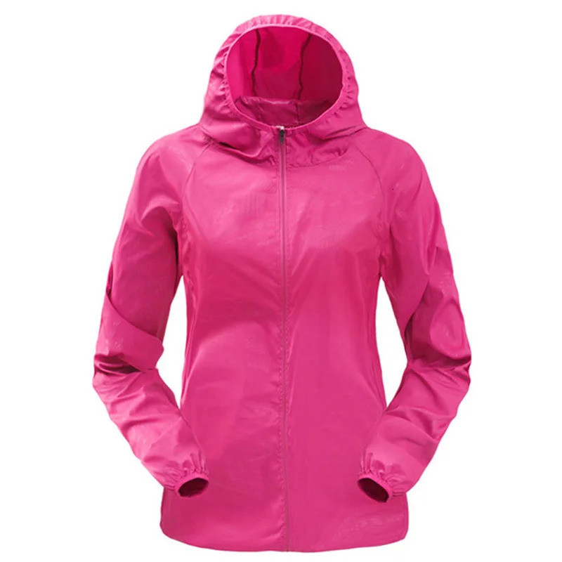 TRVLWEGO Outdoor Running Camping Hiking Bike Sport Jacket Sun-Protect Ultralight Waterproof Dark Stria Rain Women Men Coat 250219