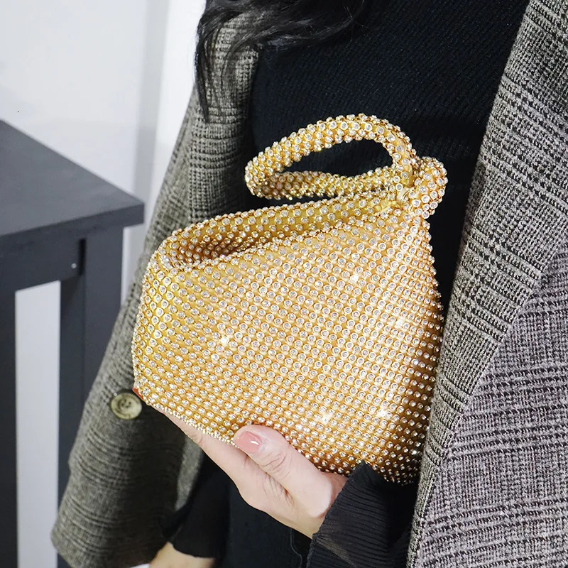 Women Shiny Crossbody Bag Elegant Sparkle Shoulder Bags Clutch Fashion Chain Tote Handbag Ladies Chic Evening Wedding 250213