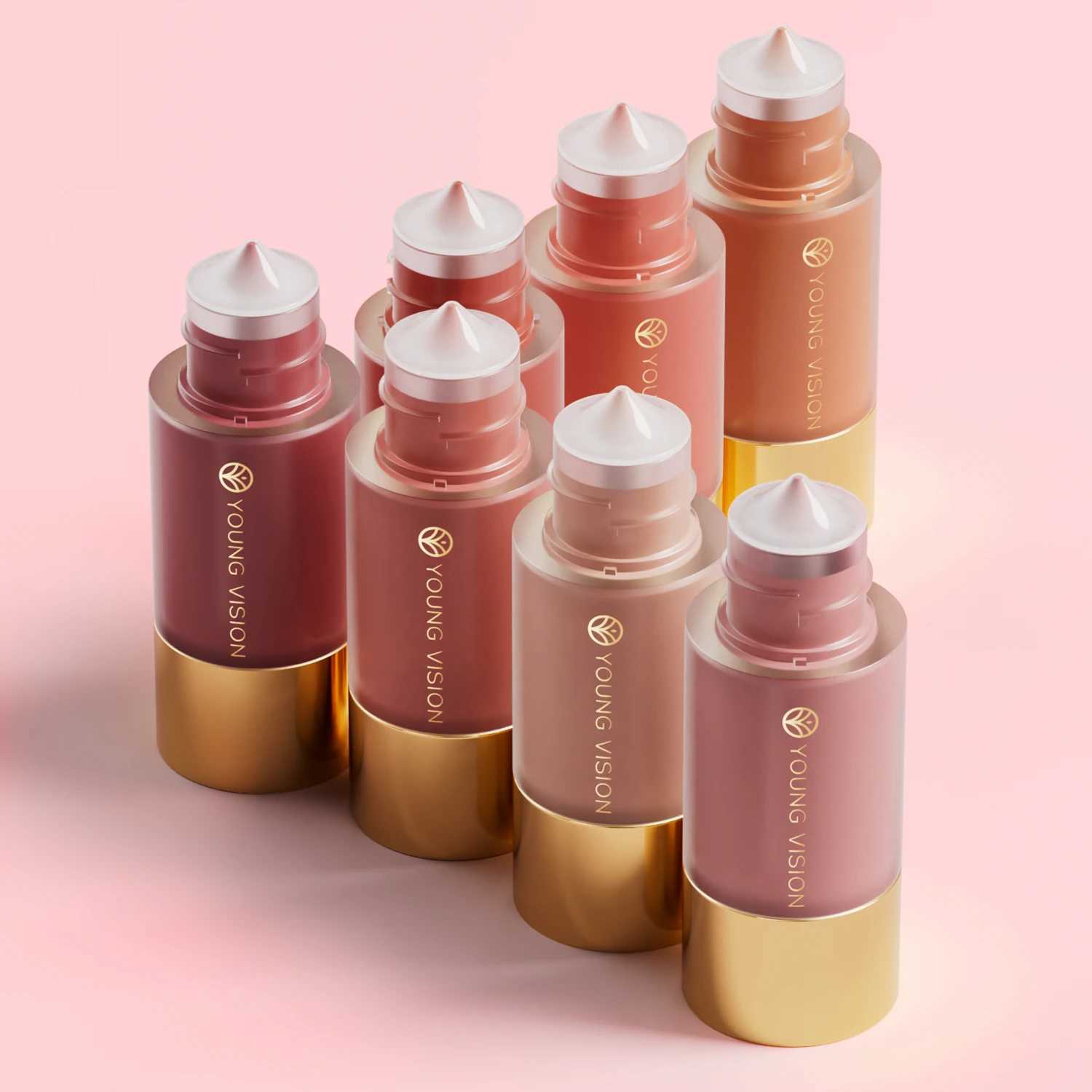 VISION 4colors/pack Dropper Liquid Pressed B Hydrating Moisturizing Silky Natural Brightening B LipglossW250220