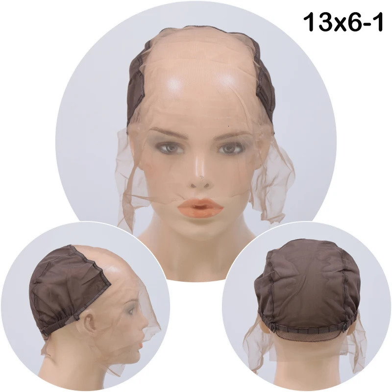 Swiss Lace Ventilated Wig Cap Full Lace Caps For Making Wigs Women With Adjustable Strap Lace Front T Part 13x4 13x6 4x4 360 250214