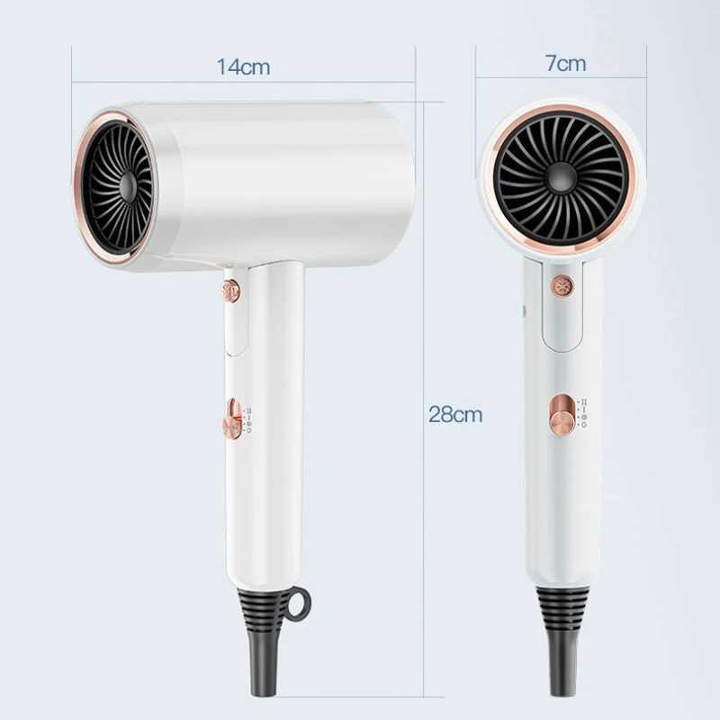 Foldable hair dryer for home use high-speed hot and cold constant temperature salon fast drying negative ion hair dryer W250220