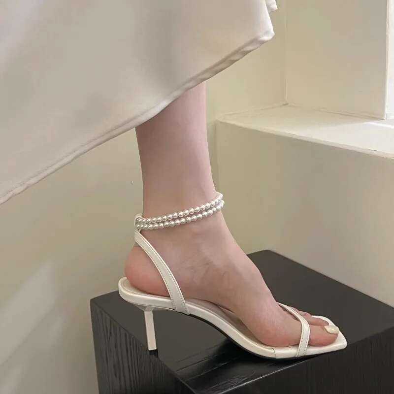 Female 2024 Summer New Fashion High Heels Shoes for Women Comfort Open Toed Temperament Women's Sandals atos Mujer ddmykukumalu