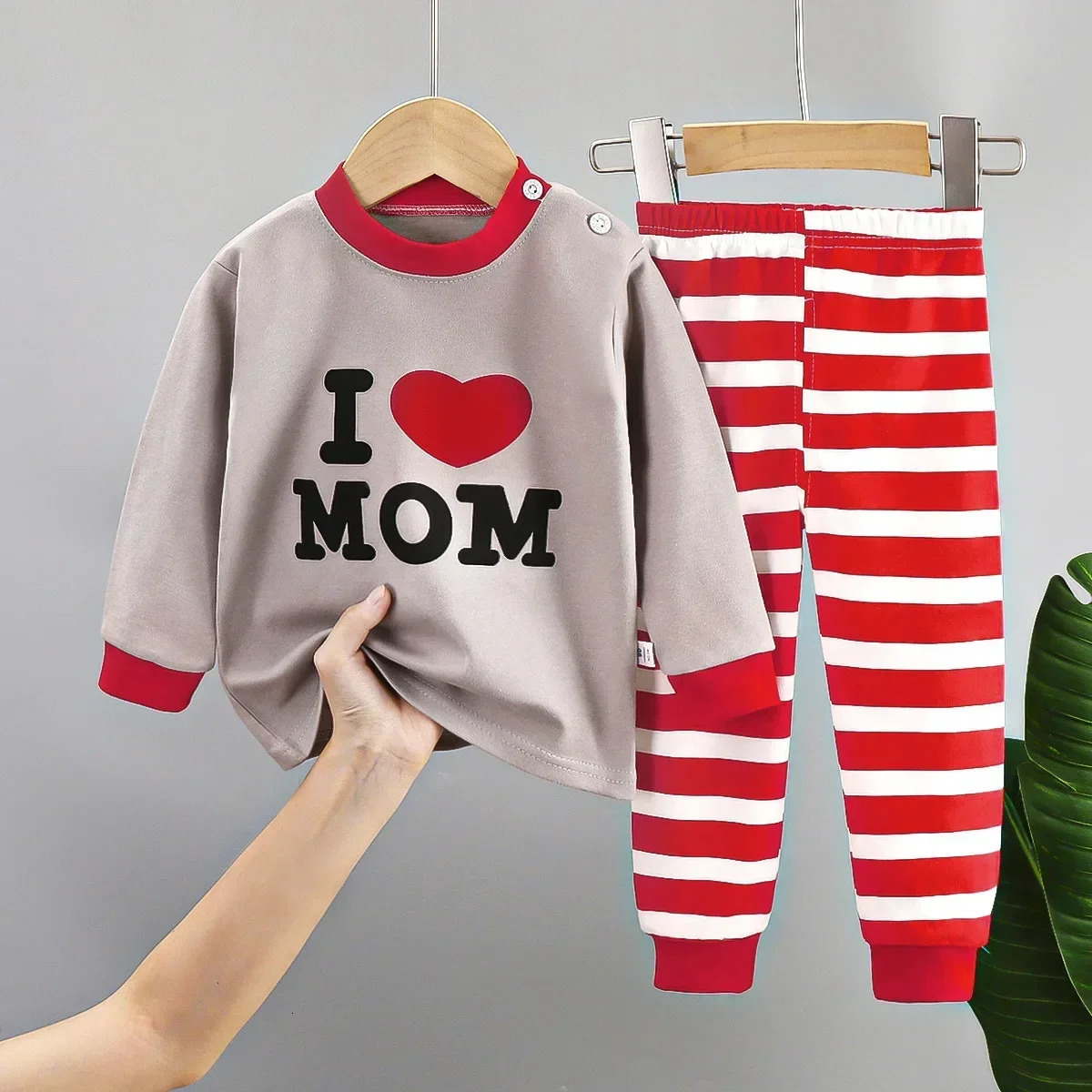 Kids Boys Girls Pure Cotton Pajamas Cute Cartoon Long Sleeve Pyjamas Toddler Baby Autumn Sleepwear Childrens Clothing Sets 250219