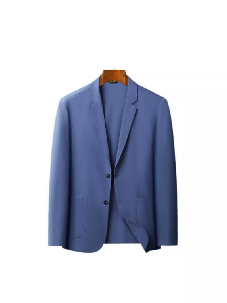 L219Dongdaemun Inspired Men's Casual Suit Jacket for Modern Look