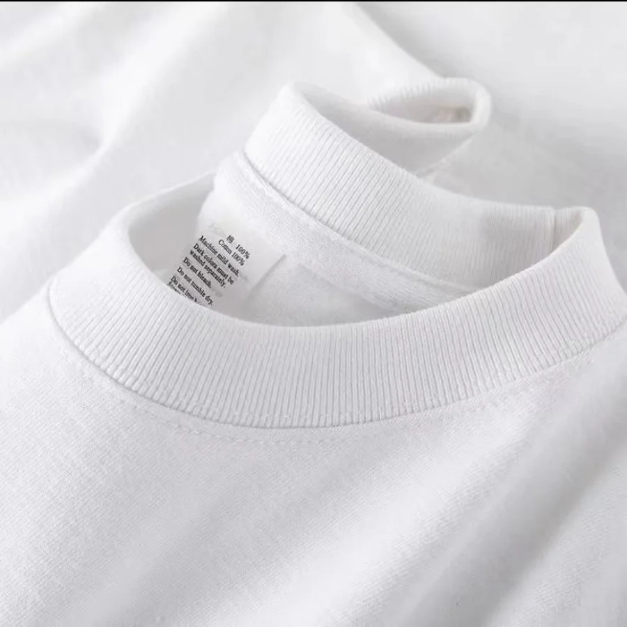 100% Cotton Tshirt Men Women Solid Color O Neck Shortsleeved Tops Summer Korean Loose Halfsleeve T Shirt Unisex M4XL 250218