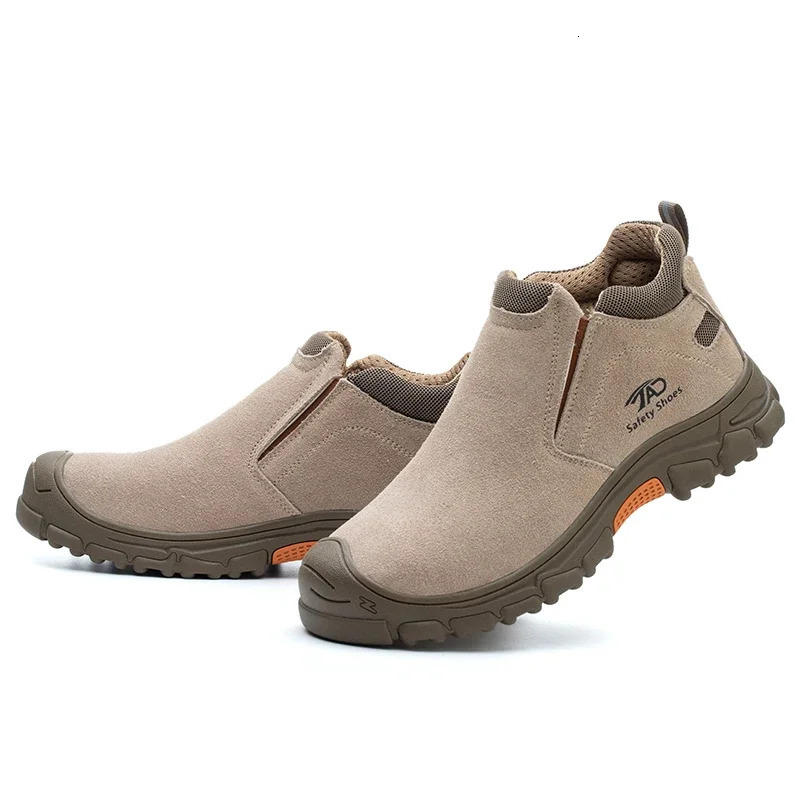 Low Cut Welding Safety Boots for Men Antismashing Construction Work Shoes Puncture Proof Indestructible 250219