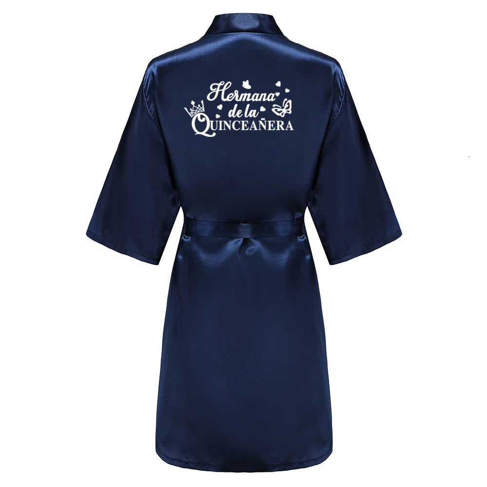 My Fifteen Years Bathrobe Mother of the Fifteen Dress Woman Homewear Party Gift 250219