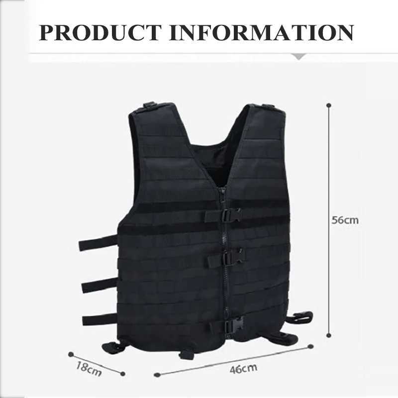 Quick Release Disassemble Lightweight Tactical Vest MOLLE Training Suit Military Airsoft Combat Hunting Paintball Field JacketXJ250219