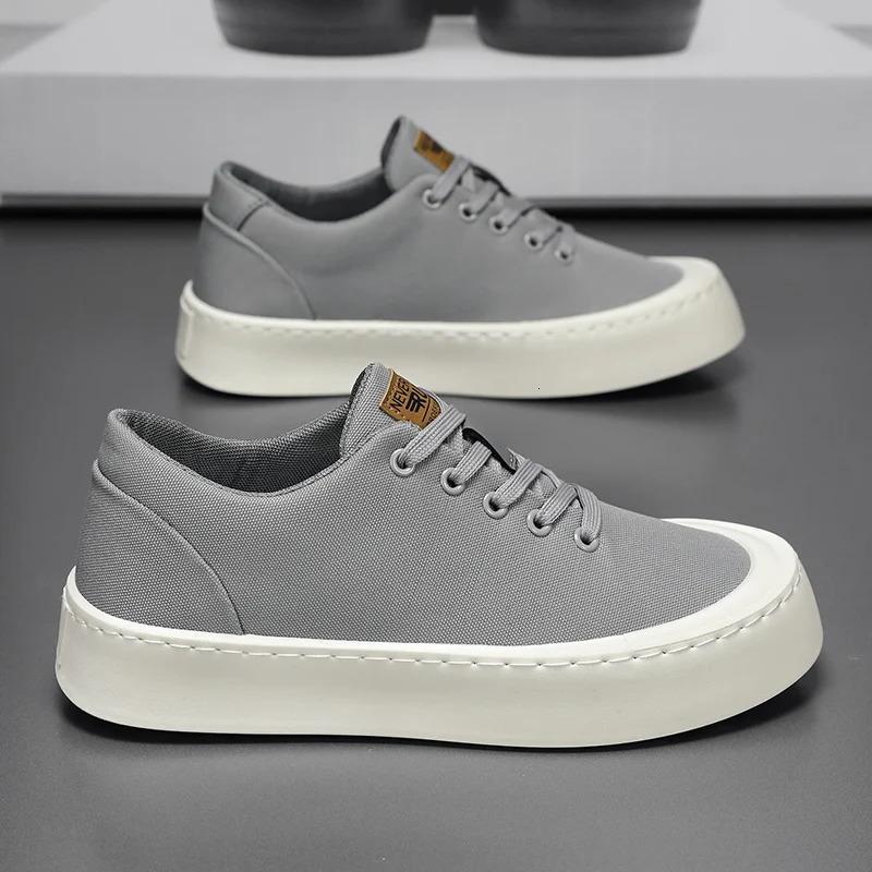 Mens breathable running outdoor casual shoes Comfortable walking sneakers mens Breathable canvas 250219