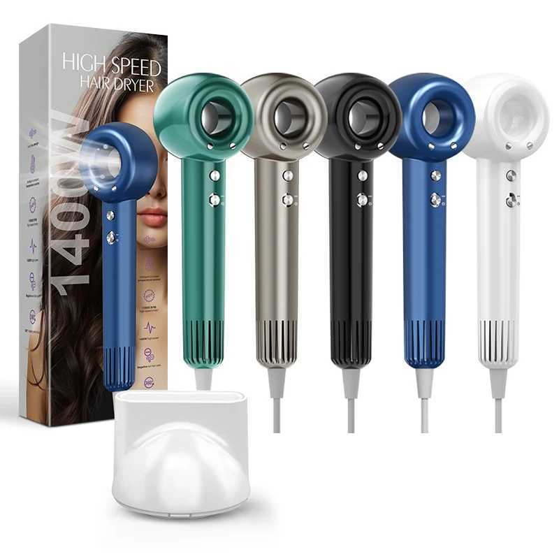 Swoson High Speed Hair Dryers Negative Ion Hair Care Quick Dry Professional Leafless Hair dryer Personal Styling Salon Appliance W250220