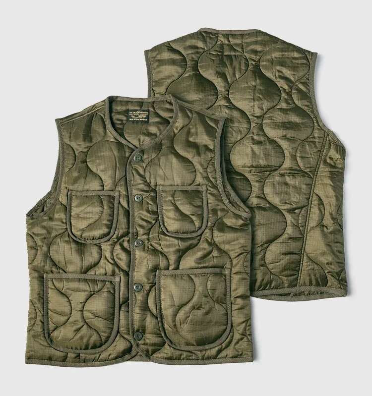 Non Stock Nylon Quilted Sleeveless Jacket Lightweight Er Warm Waistcoat Vest