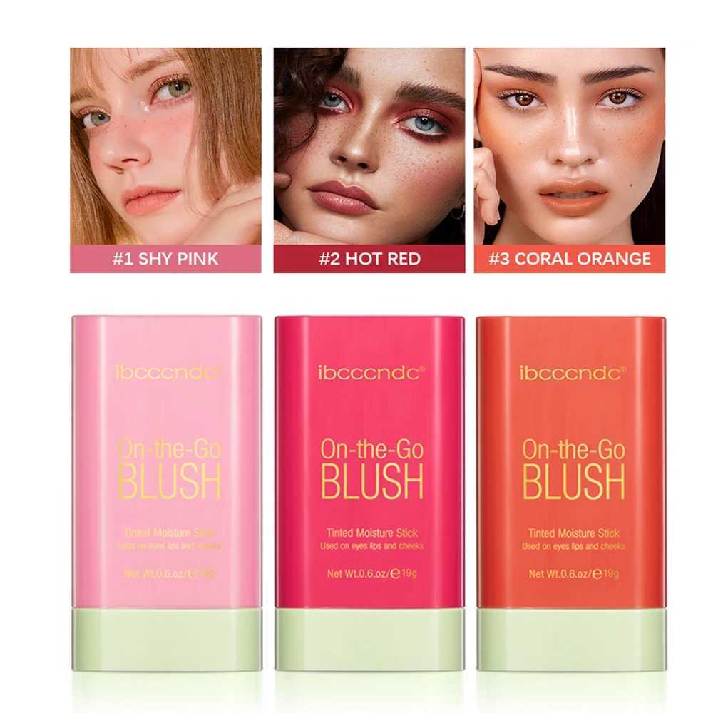 ibccc Rotating B Cream Tinted Moisture Stick Naturally Long-lasting Moisturizing Waterproof And Non-Removing Orange BW250220