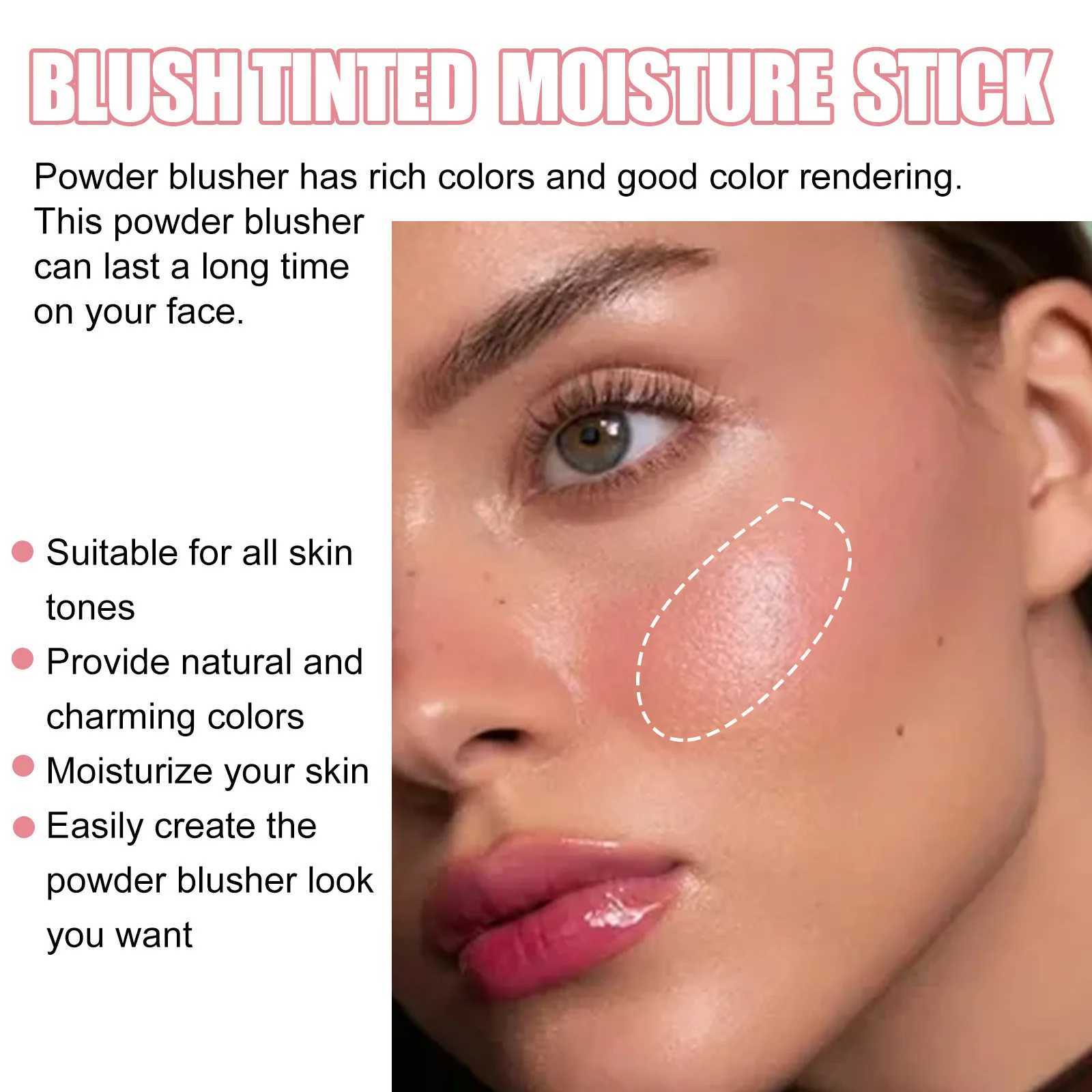 EELHOE Multi-function B Stick Cream Cheek Tint Natural Face Makeup Nude Berry Rare Beauty Long Lasting B Stick ContourW250220