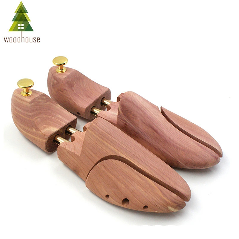 Mens and Womens Twin Tube Adjustable Red Cedar Shoe Tree Wood 250219