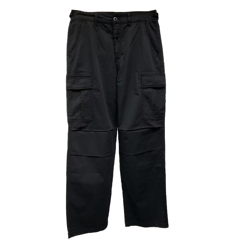 Topstoney Men's Top Quality Designers Trousers Badge Patches Men Women Zipper Track Pant Cotton Casual Cargo Pants Streetwear Overall Sport Cloth