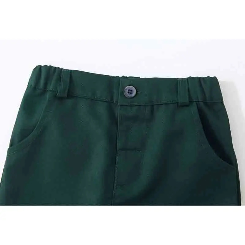 Formal Kids Boy Gentleman Clothes Set Long Sleeve Shirt Waistcoat Trousers Boys Outfits Wedding Birthday Party Dress Suits 250219