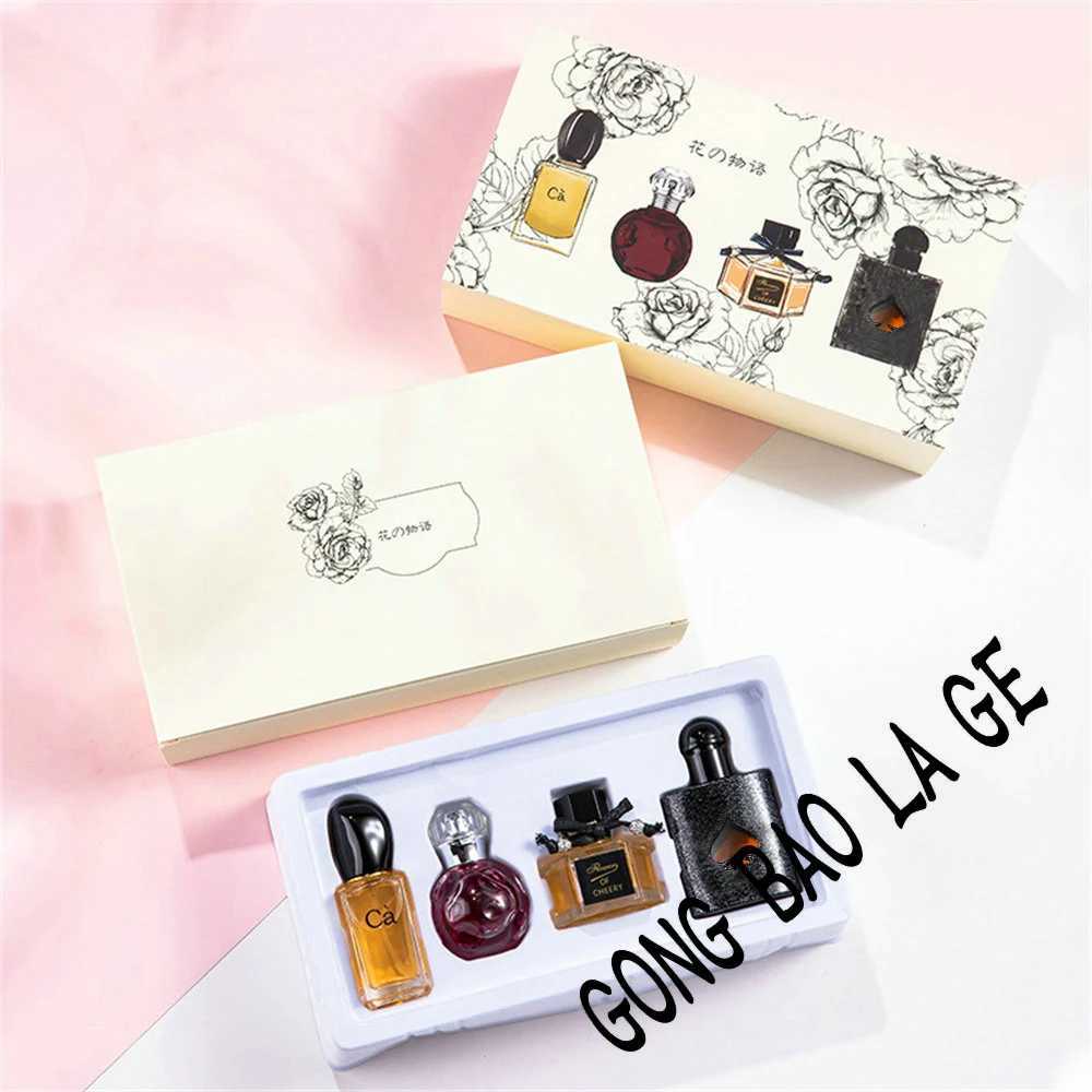 Luxury Brand Perfume Women 100ml Gift Box 4PCS Set Lasting Fragrance Pheromone Perfumes Feminino Floral Scent Spray Men CologneXJ250220