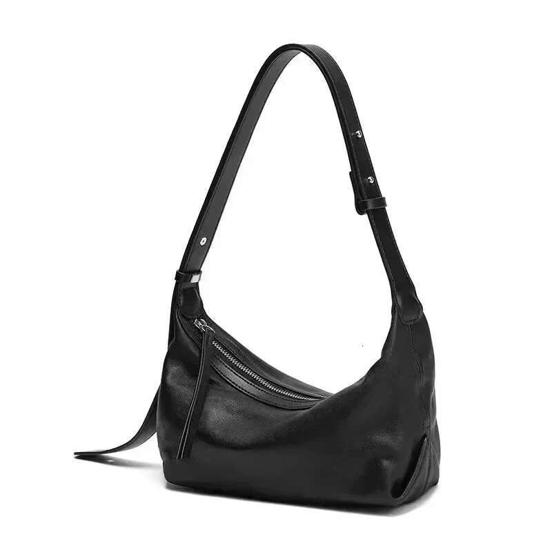 Sheepskin Hobos Bolsas Mujer Nichetote Bag Shoulder Bags For Women Zipper Bolsos Underarm Sac Femme 2025 New Bolsa