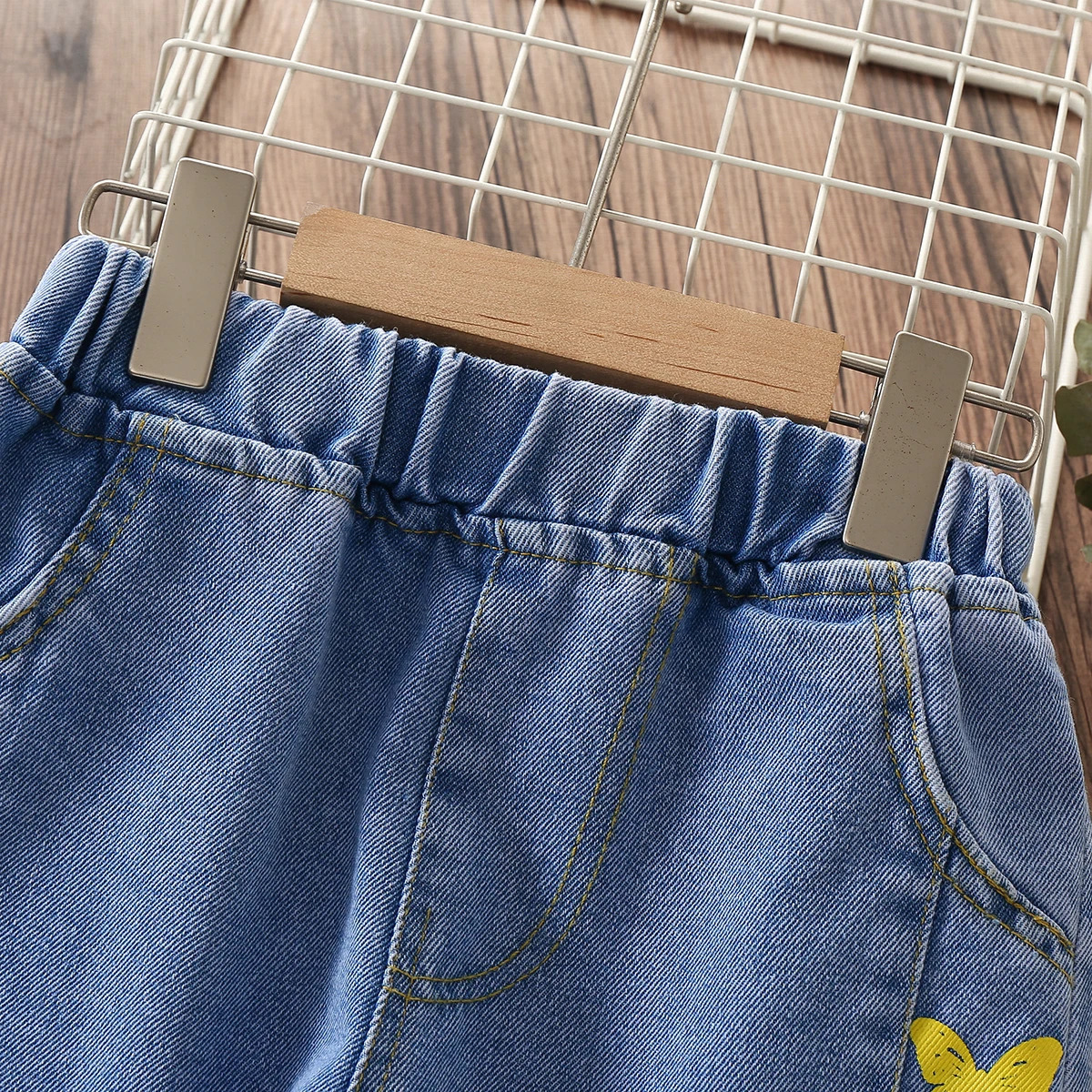 Pants for Girls Jeans Teenagers Children Clothing Trousers Spring Autumn Baby Kids Clothes 6 8 10 12 14 Y 250218