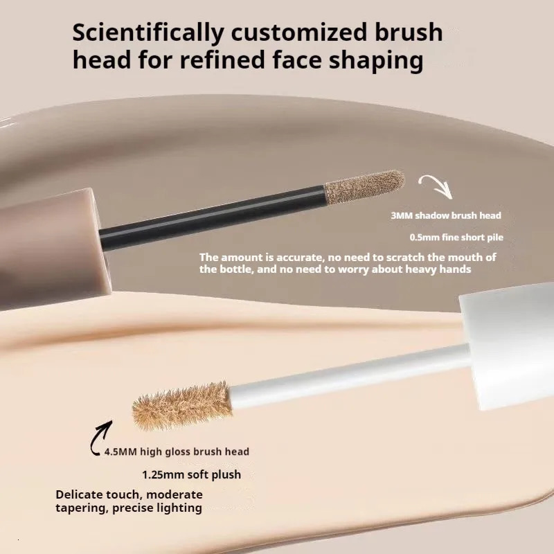 Little Ondine Liquid Contour Shadow Highlighter Original Real Bronzers highlighter Concealer Long-lasting Makeup Cosmetics 250214