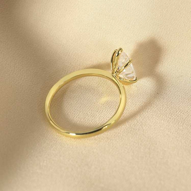 Marquie Design Moissanite Diamond Ring Custom Ring With Stone