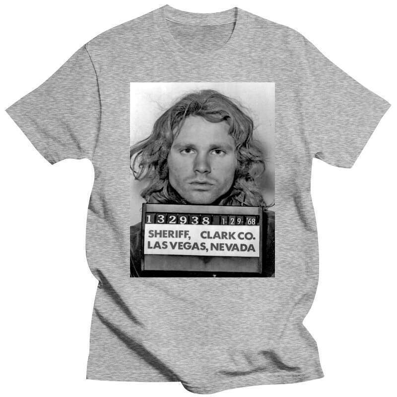 Jim Morrison Mugshot shirt, Jim Morrison vintage unisex T-shirt