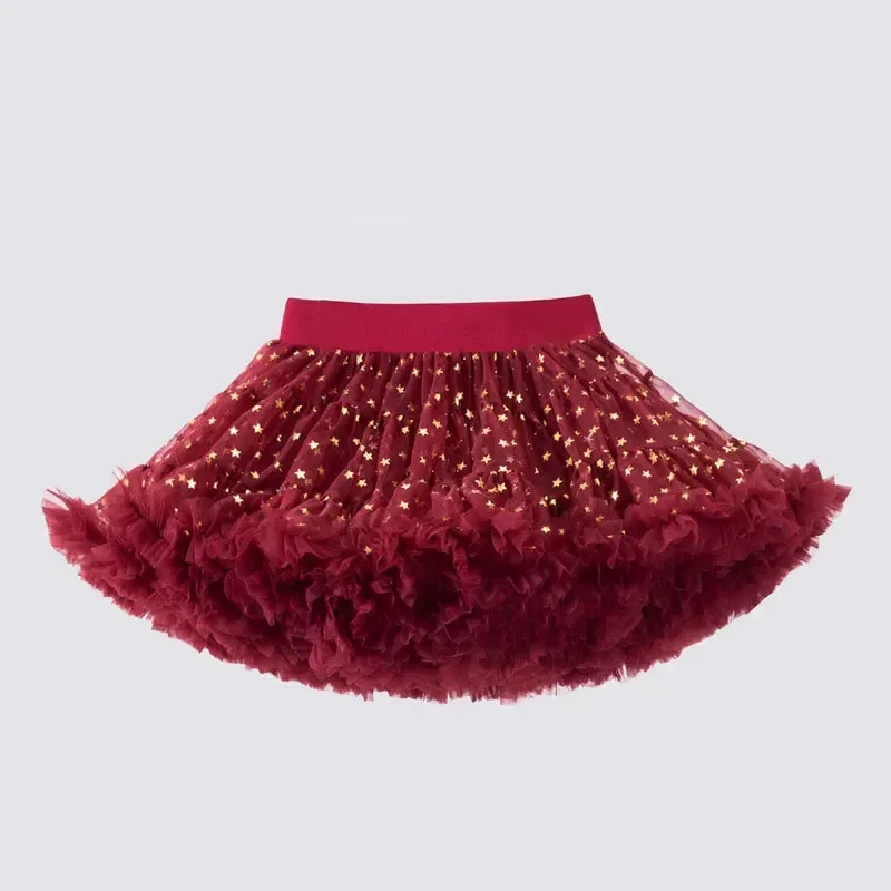 Girls Tulle Skirt Baby Girl Clothes Tutu Pettiskirt Skirt Fashion Girl Clothes Princess Skirts Skirt for Girls Clothing B021 250220