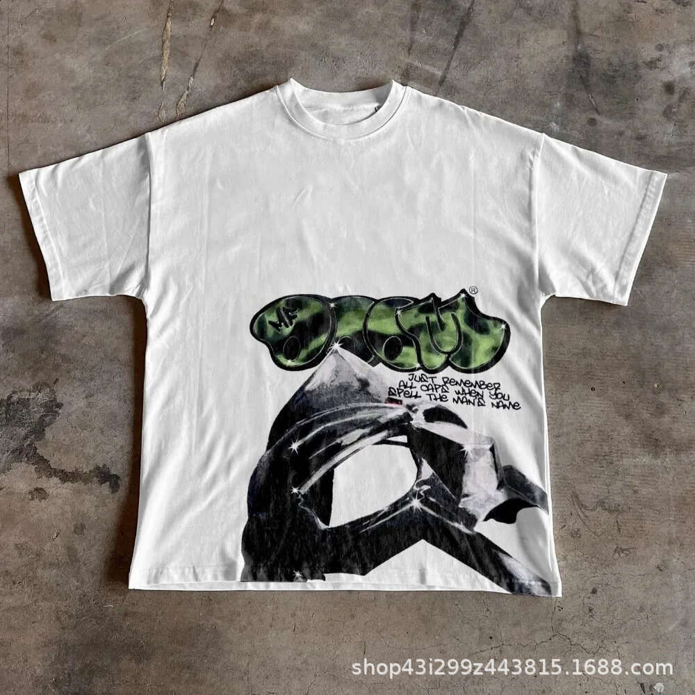 Punk Rock Super Large T-Shirt: Hip Hop Harajuku Style with Joker Print