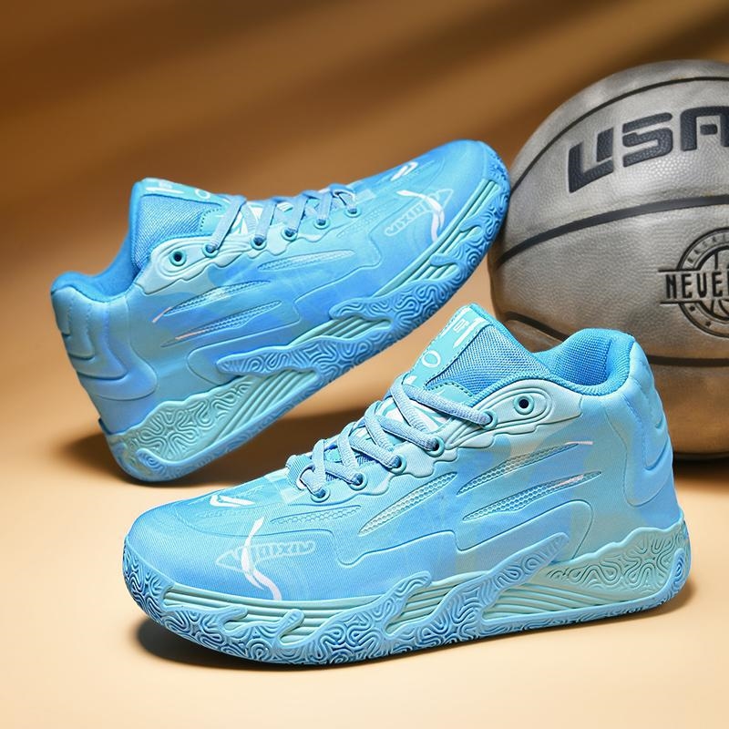 Spring high-top basketball men's cement star junior high school students real combat sports ball shoes 39-45