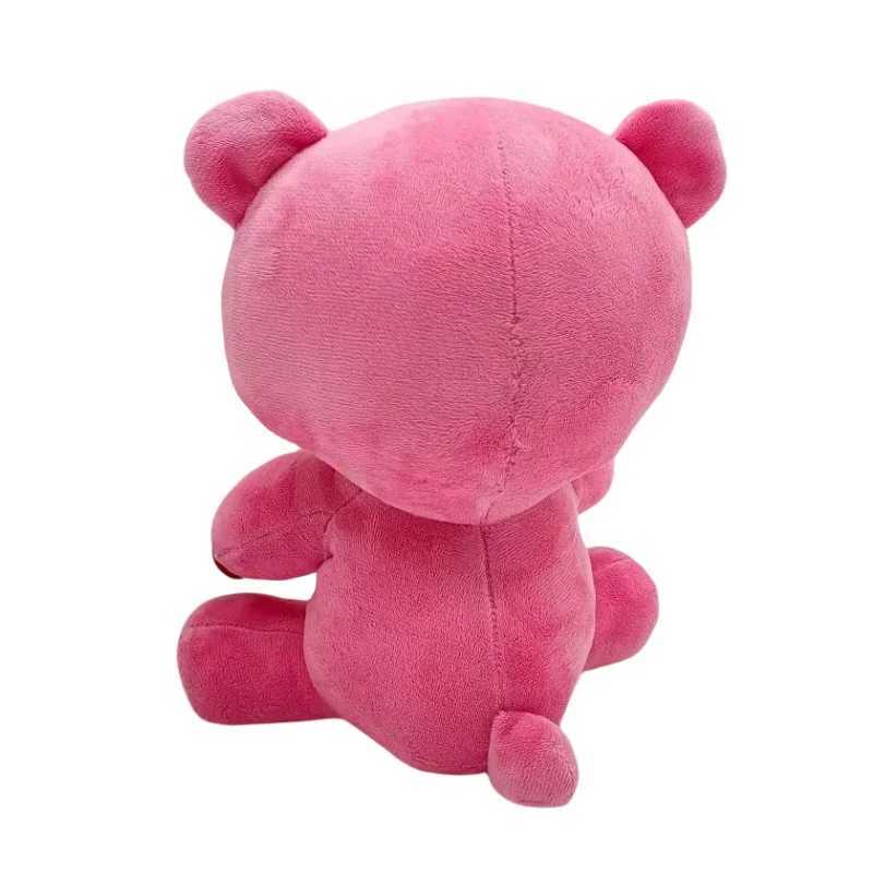 25cm Gloomy Bear Plush Toy Bloodthirsty Pink Bear Soft Toy Cute Teddy Toy Stuffed Animal Pillow for Kids Birthday Christmas GiftT250219