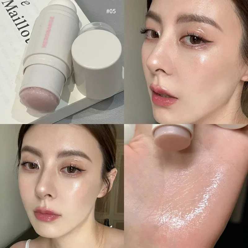 5colors Water Shine B Stick Korean Moisturizing Gloss Lips Cheeks Ber Stick Matte Natural Contour B MakeupW250220