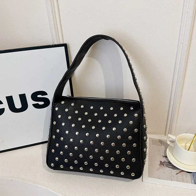 Decoration Quality PU Shoulder Bag Solid Color Box Zipper Fashion Handbag 2024 Hot Sale Bags for Women Womens Bags Y250218