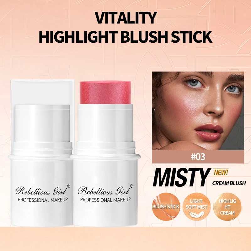 Matte Glitter Face Ber Stick high gloss Cheek Eye B Highlighter Contour Stick Rouge B Stick cosmetics Female MakeupW250220