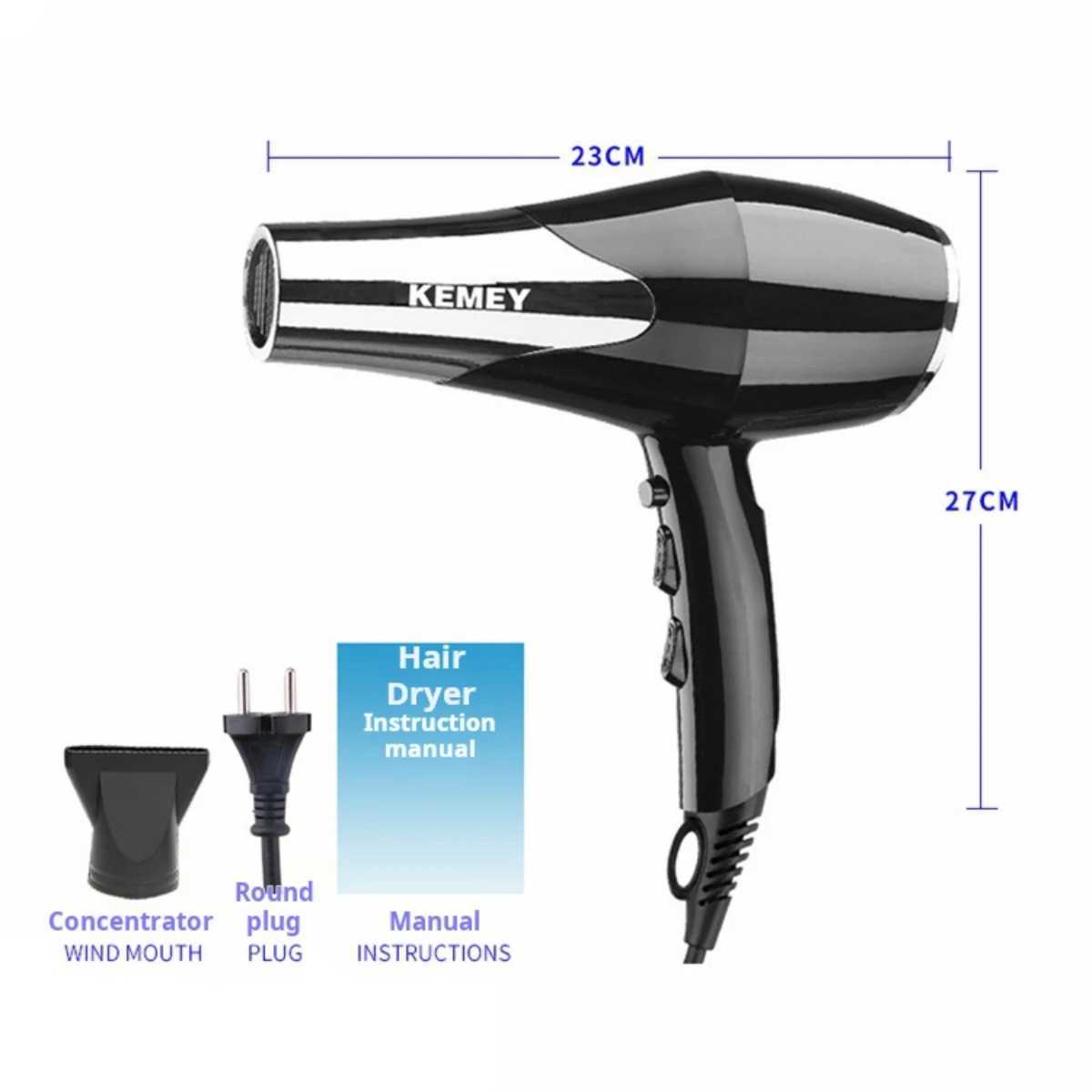 Harmless portable high-speed hair dryer W250220