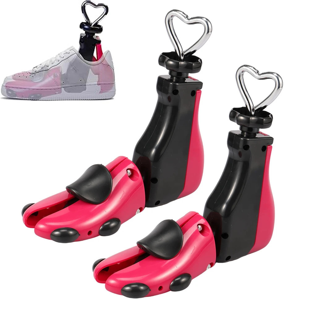 12Pcs Shoe Stretcher Shoes Tree Shape Rack Universal Adjustable Length Width high low top shoes Extender for Men and Women 250219