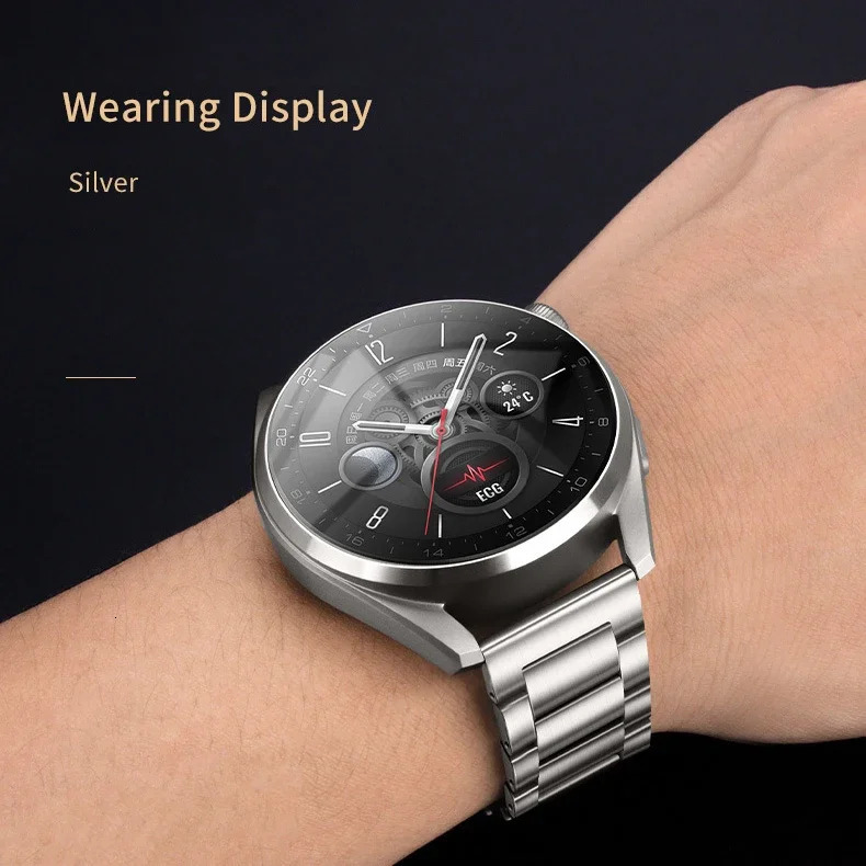 Metal Watch Strap For HUAWEI 3 Pro Band 22mm GT 46mmGT3GT 2 46mmGT2 Bracelet 250118